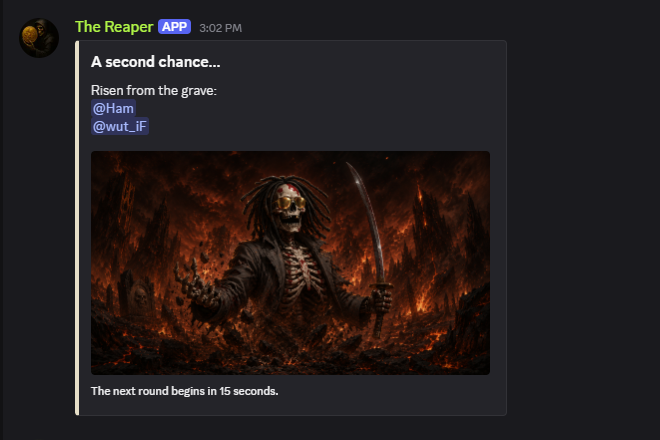 Risen from the grave
